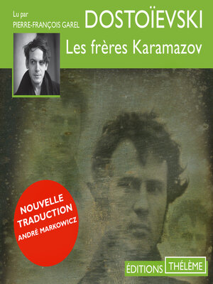 cover image of Les frères Karamazov